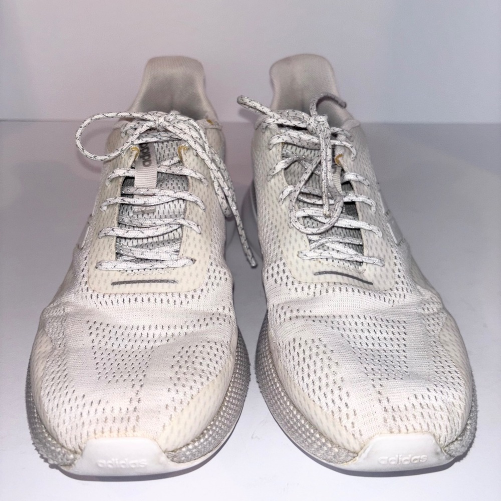 Adidas Edge Lux 3 Women's Running Shoes Beige Sneakers Size 8.5 EE9920 - Picture 4 of 7